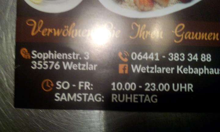 Wetzlarer Kebap Haus